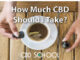 How Much CBD Should I Take?