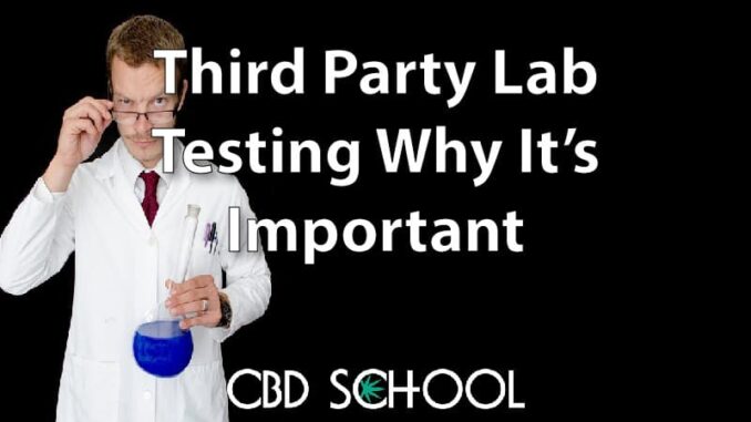 Third Party Lab Testing for CBD: Why It's Important